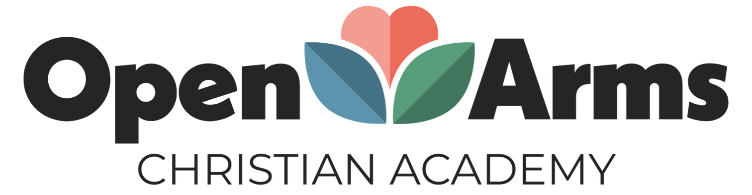 Open Arms Logo Black & color Zion Lutheran Church & School