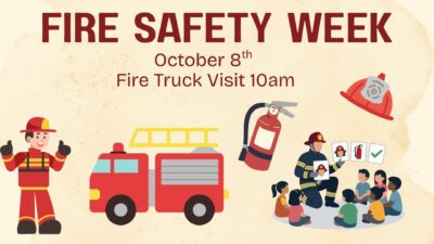 Fire Safety Week Fun with Open Arms
