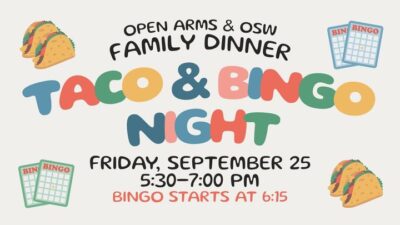 Friday Family Dinner: Taco & Bingo Night