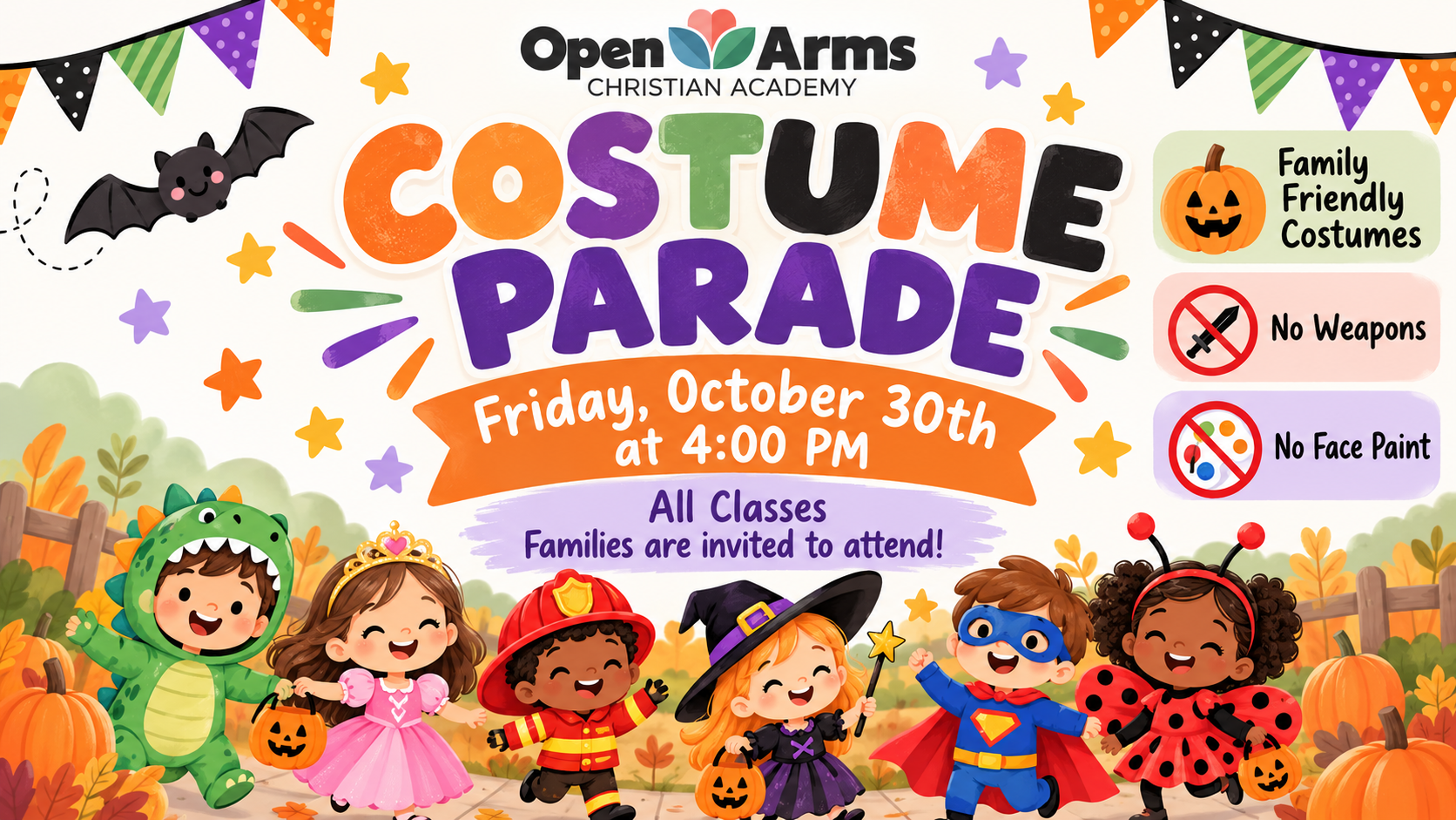 Costume Parade 10/30